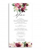 Menu weselne w stylu boho z...