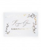 Księga gości z białą...