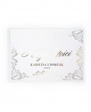 Księga gości z białą...