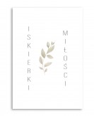 ZIMNE OGNIE ETYKIETA. Biała...