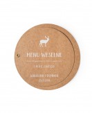 Menu weselne okrągłe...