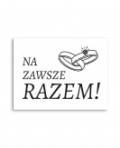 Naklejki na buty ślubne 