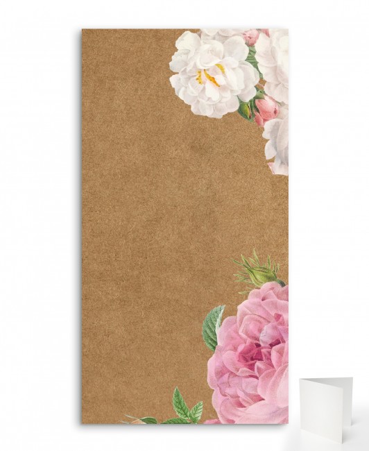 Składane menu weselne na...