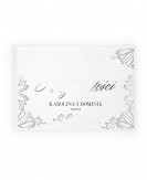 Księga gości z białą...