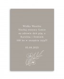 Zawieszka na alkohol - szara