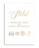 Złocona karta STOLIK DO...