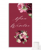 Menu weselne składane...