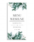 Karta dań weselnych -...