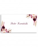 Winietka weselna w stylu boho