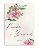 Zaproszenie ślubne - motyw...