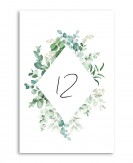 Numer stolika z liśćmi...