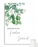 Zaproszenie ślubne składane...