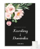 Zaproszenie ślubne składane...