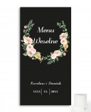 Menu weselne składane...