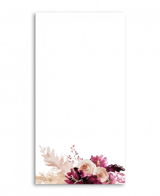 Menu weselne prostokątne w...