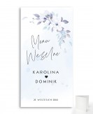 Menu weselne białe z...