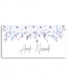 Winietka weselna z błękitną...