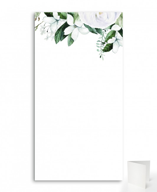 Menu weselne składane -...