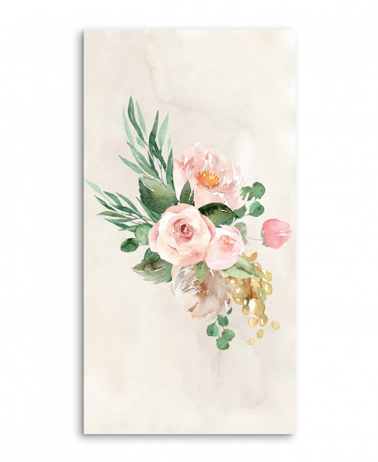 Menu weselne beżowe z...