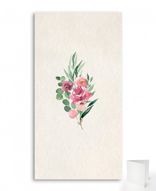 Menu weselne składane na...